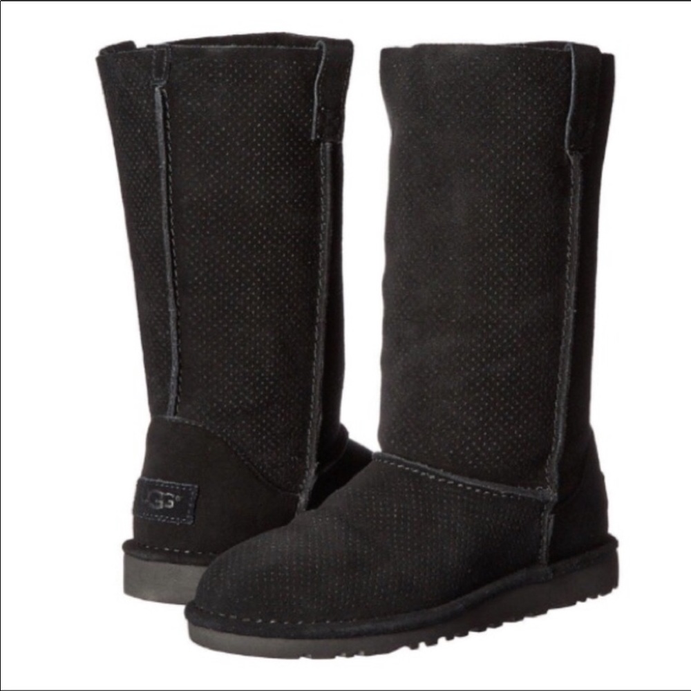 UGG Women Classic unlined tall perforated boots